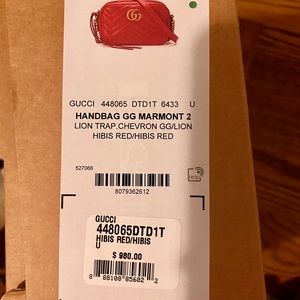 *SOLD* Gucci GG Marmont matelassé mini bag *SOLD*